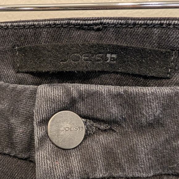 Joe's Jeans HiRise Curvy Cropped BootCut Hi Honey Black Denim - SIze 29 - Picture 5 of 9